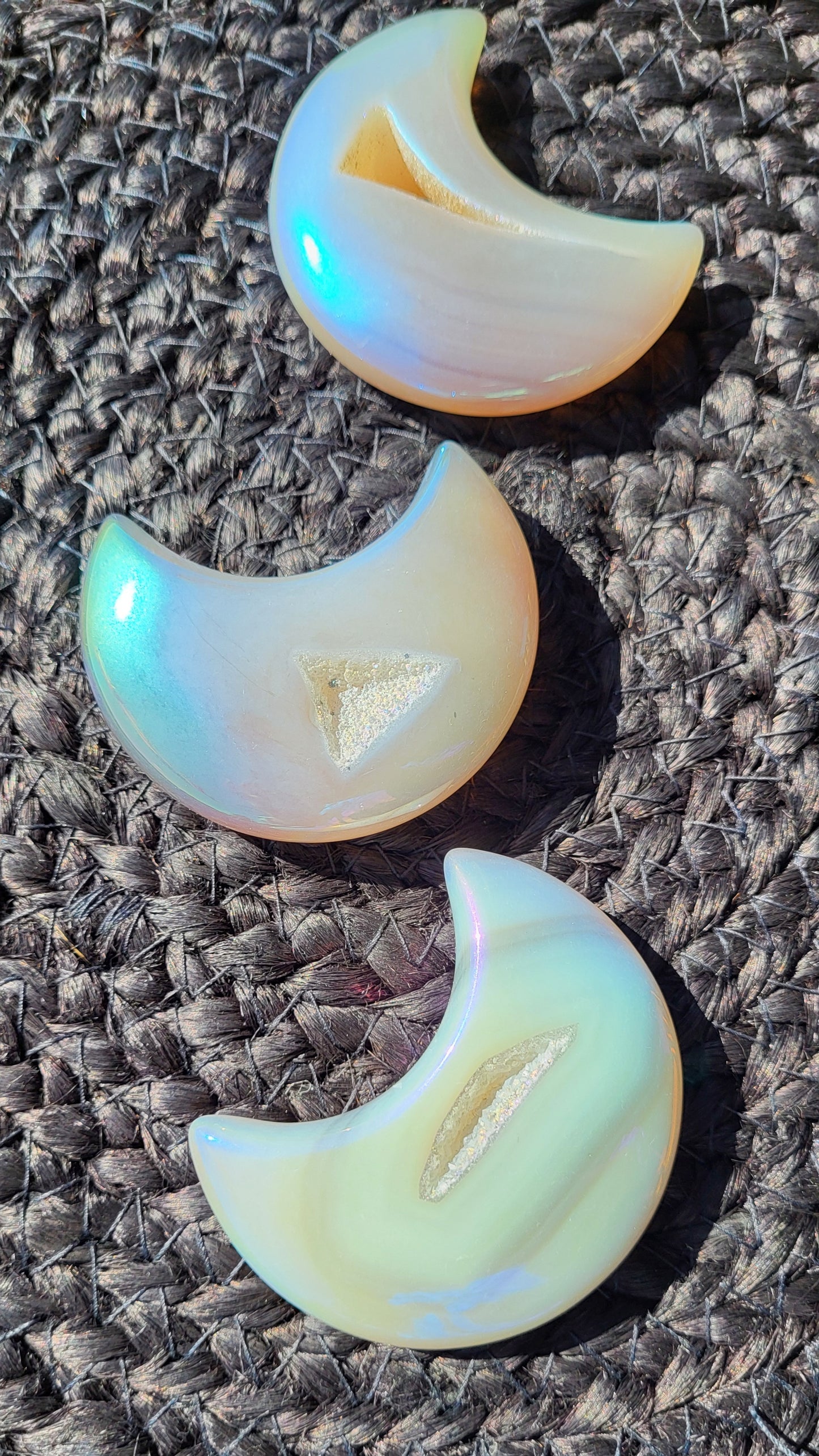 Angel Aura Agate Moon