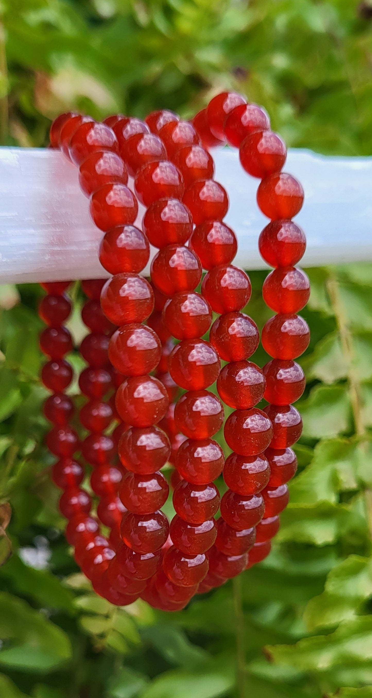 Carnelian Crystal Bracelet - Energy, Passion, Attraction