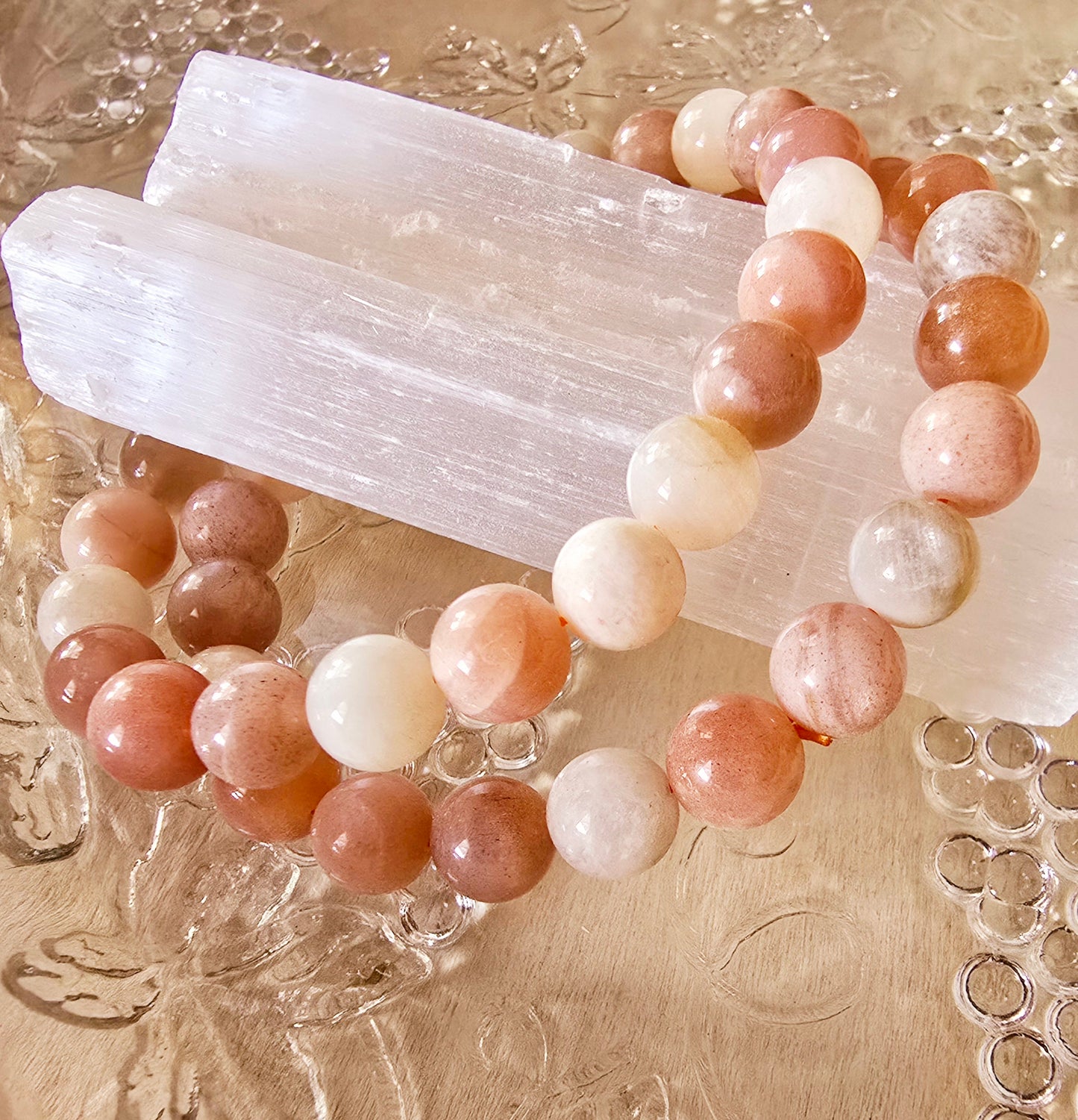 Peach Moonstone