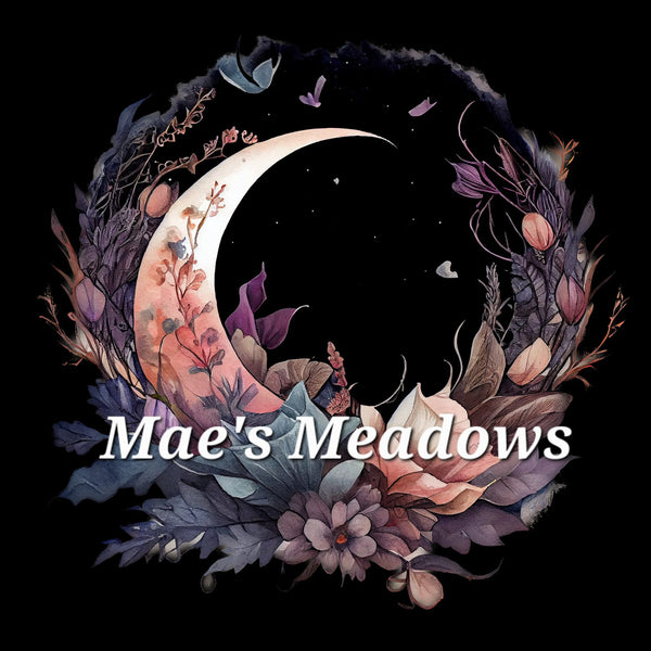 Mae's Meadows logo