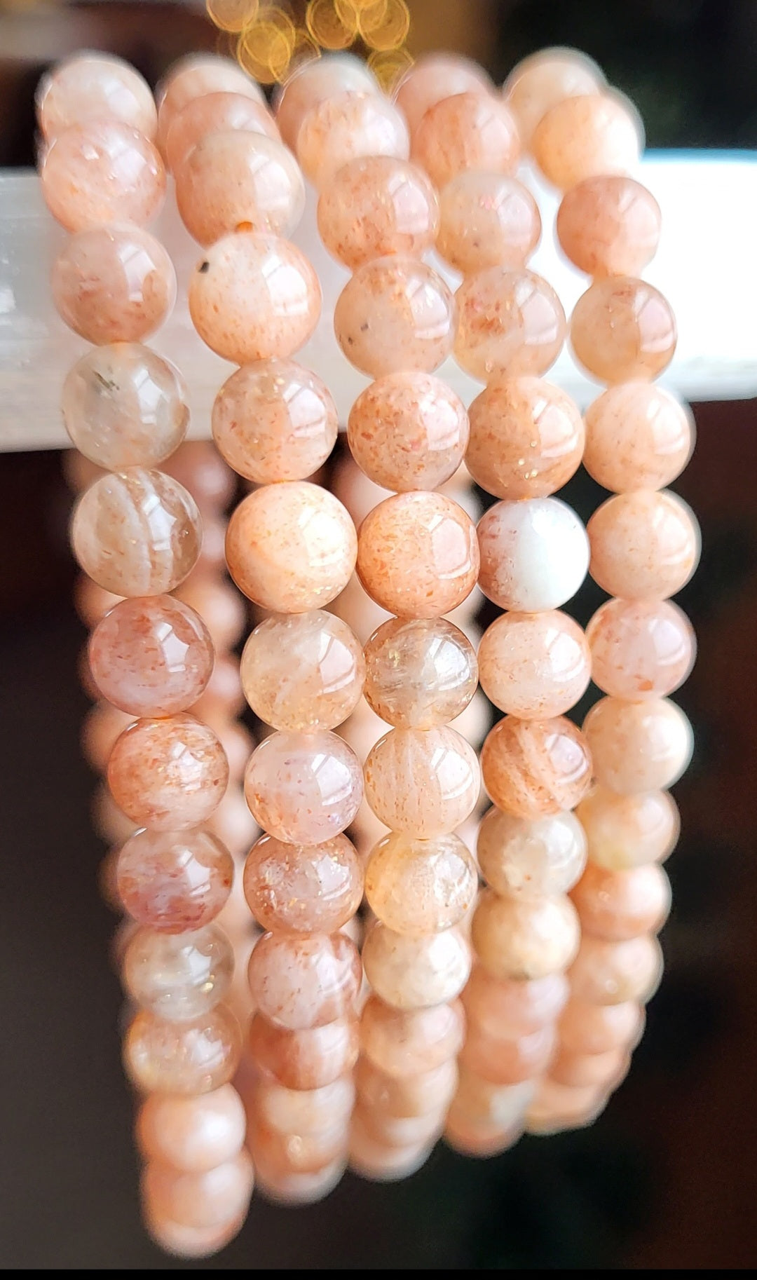 Sunstone Crystal Bracelet - positivity, joy, vitality