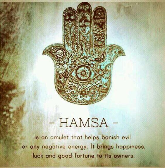 Black Tourmaline Hamsa Bracelet