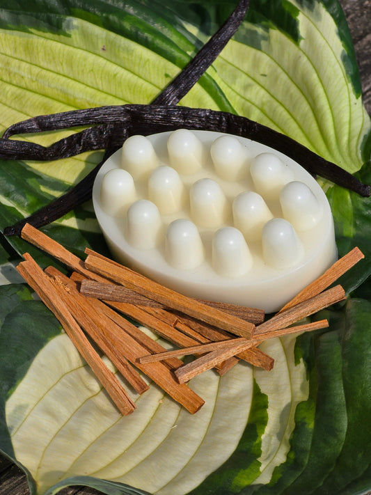 Vanilla & Sandalwood Shea Butter and goats milk soap