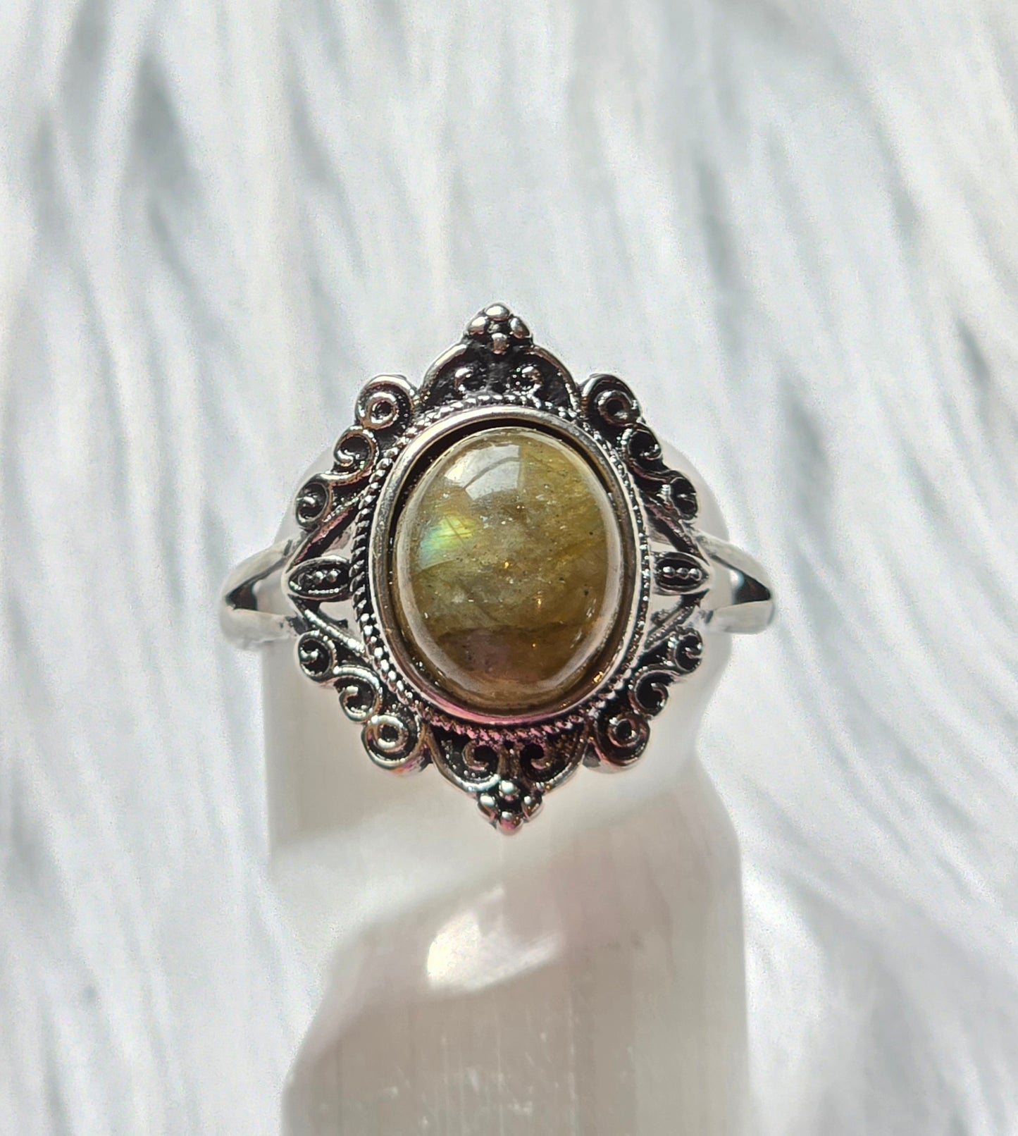 Labradorite Ring