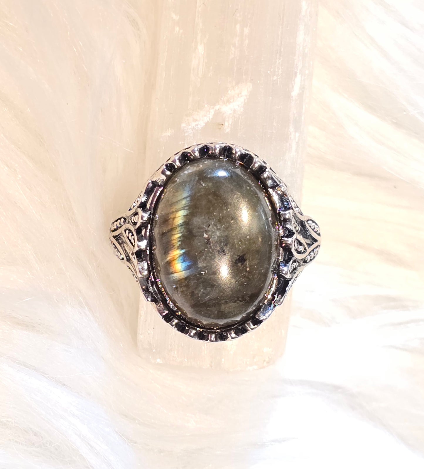 Labradorite Ring
