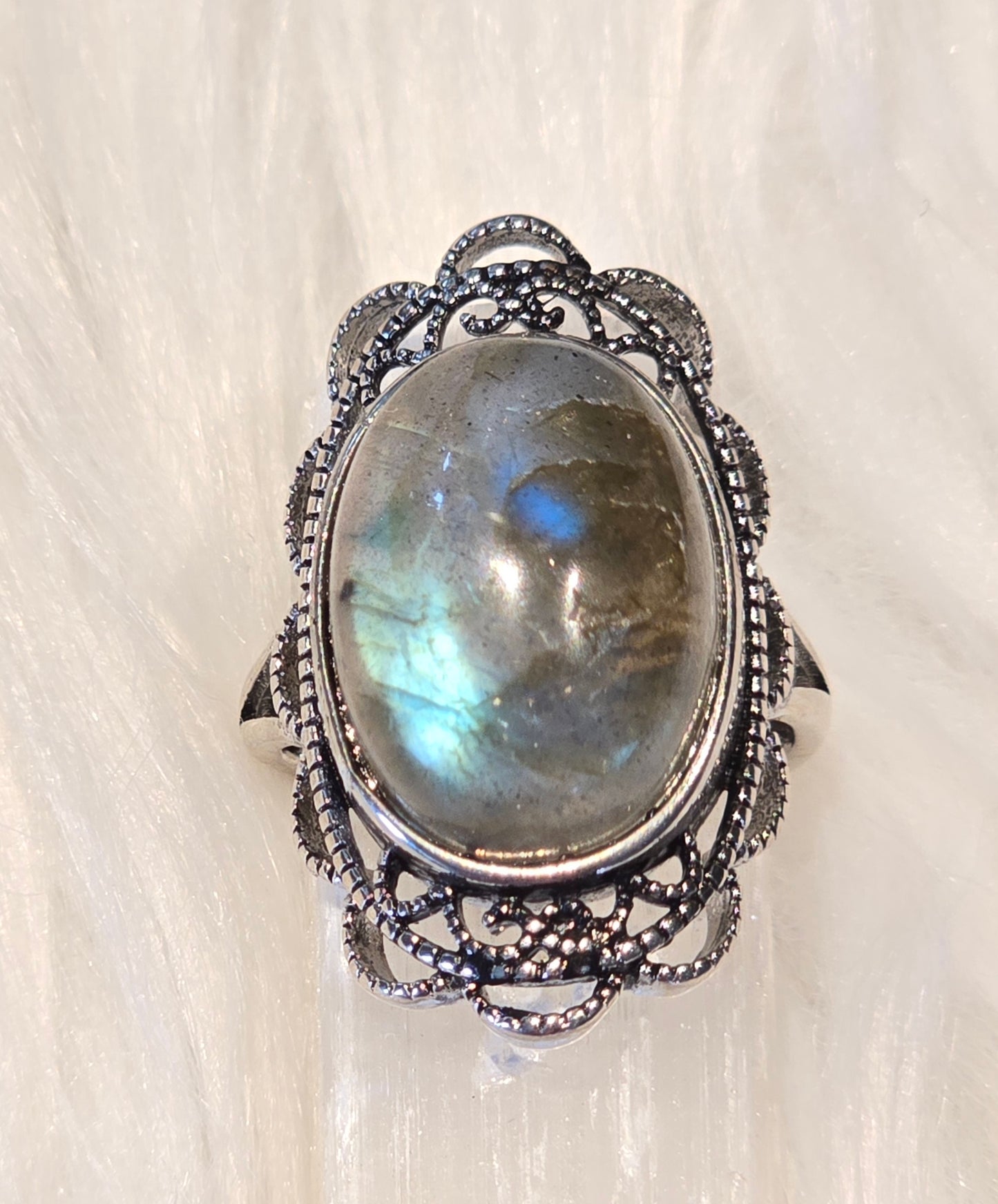 Labradorite Ring