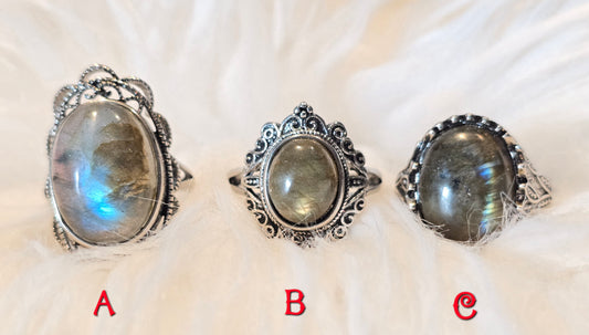 Labradorite Ring