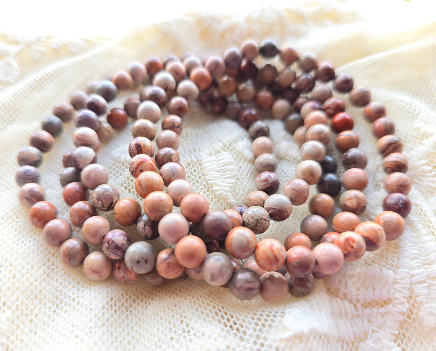 Money Agate Bracelet - Abundance • Stability • Confidence • Growth • Grounded Wealth