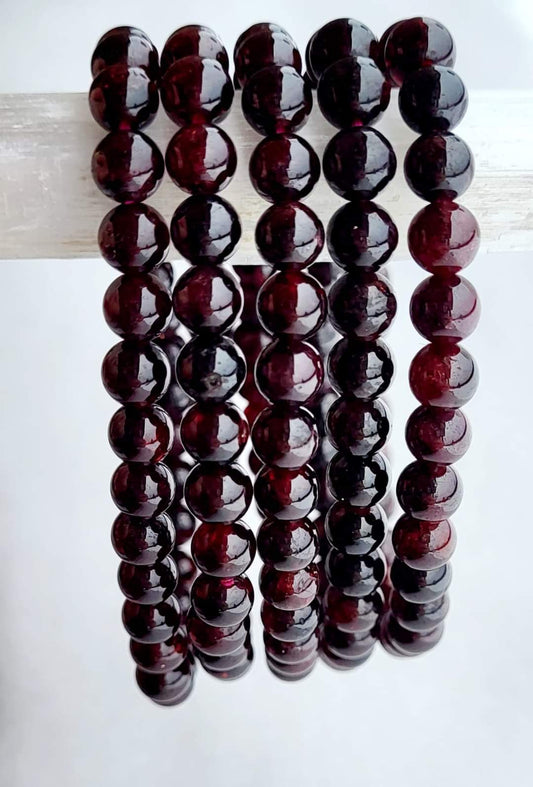 Garnet - passion, sexuality, spine, DNA regeneration, blood pressure and flow