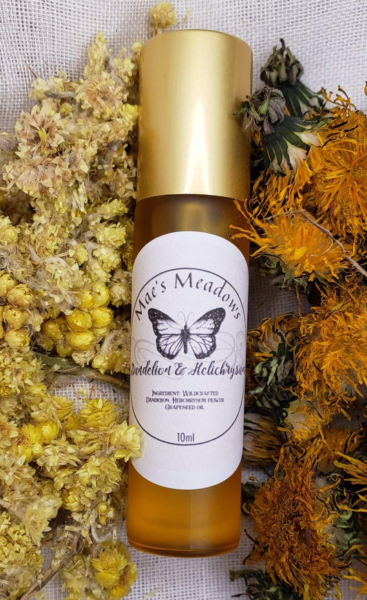 Dandelion and Helichrysum Oil Roller