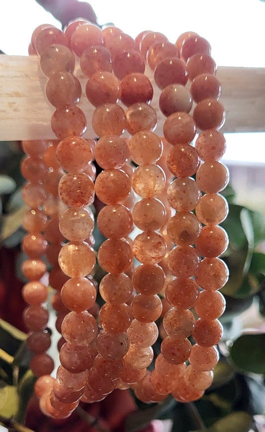 Sunstone Crystal Bracelet - positivity,  joy, vitality