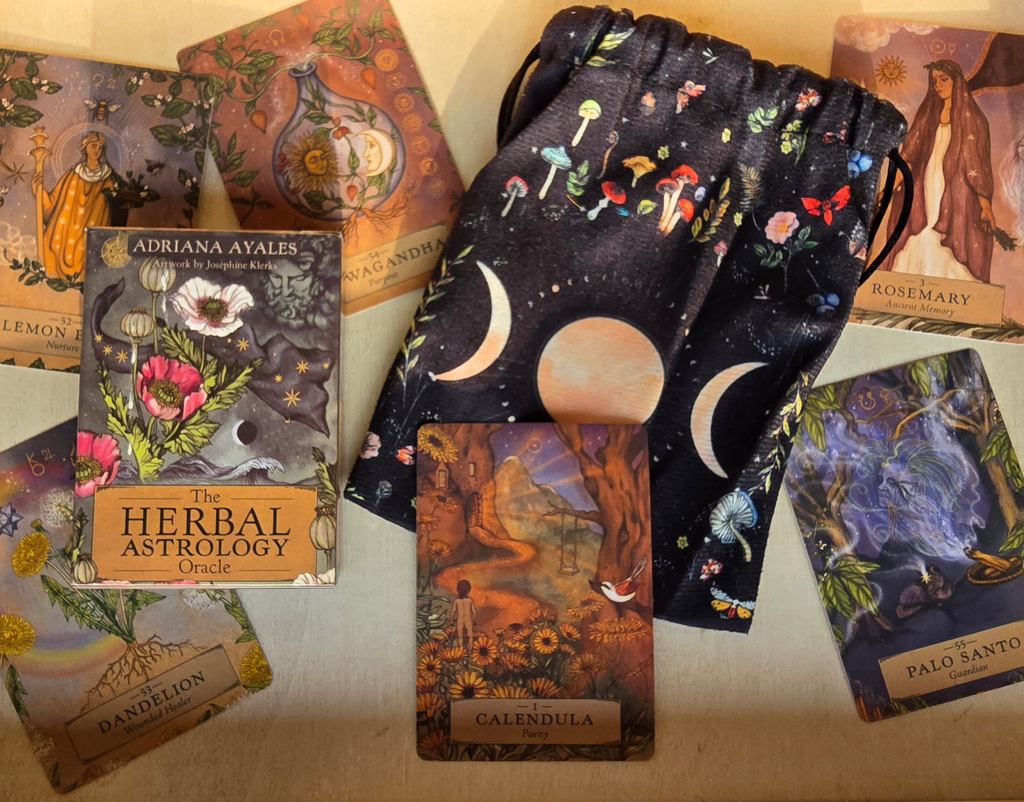 Herbal Astrology Oracle Deck